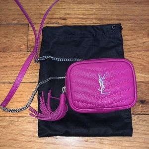 NWT YSL 100% Guaranteed Authentic Key Pouch Mono